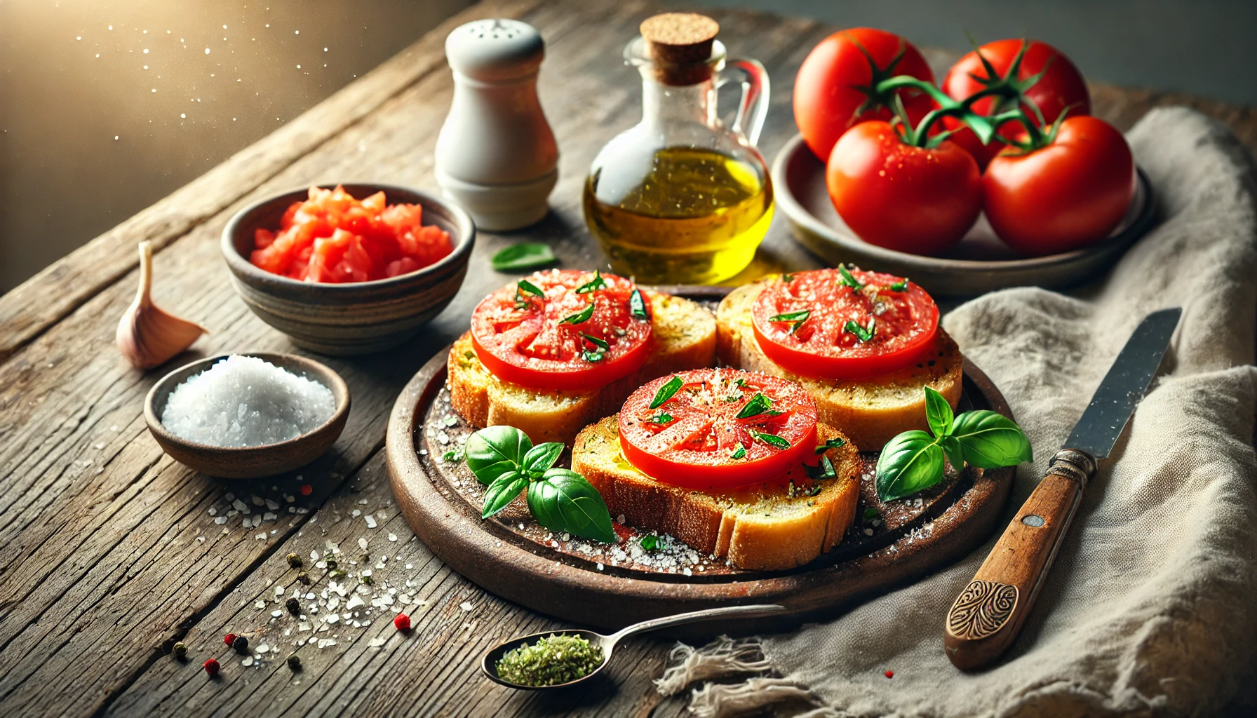 Pan con Tomate